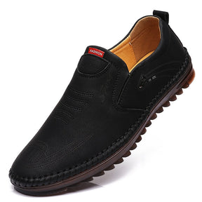 Chaussure en cuir véritable pour hommes - Elite Comfort