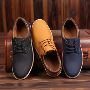 Chaussures Oxford décontractées pour hommes en cuir véritable - Walker