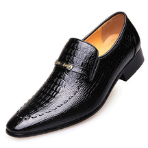 Sapato Social Masculino Mocassim de Couro Legítimo - Aligator Style