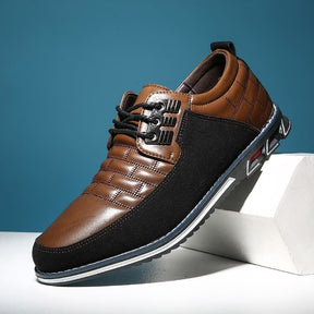 Sapato Oxford Casual de Couro Legítimo com Sola Tratorada - Hermes