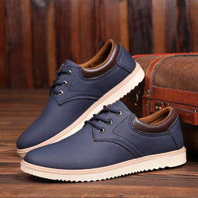 Chaussures Oxford décontractées pour hommes en cuir véritable - Walker